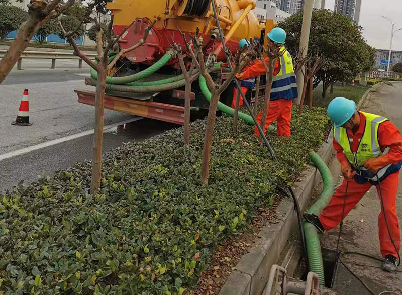 贡觉市政管道清淤